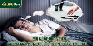 Mơ nhặt được tiền